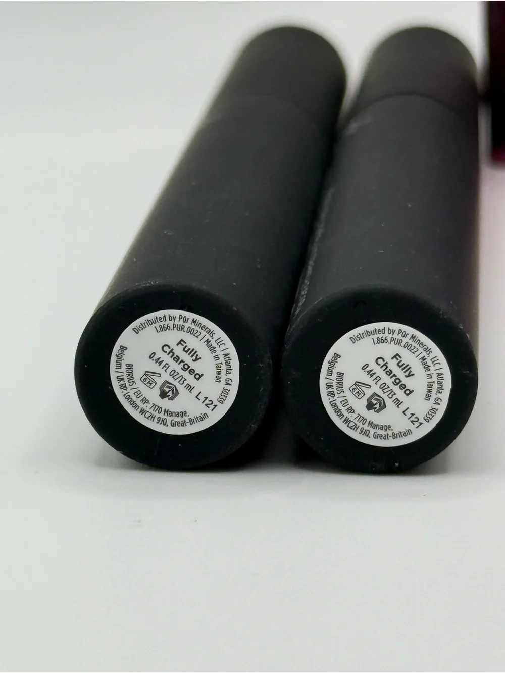 PÜR Fully Charged Mascara Duo Double Shot 2 Full Size Magnetic Mascaras NIB